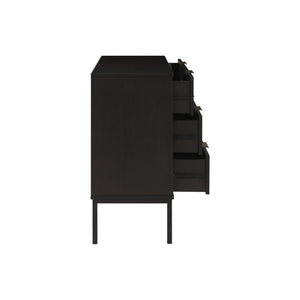 New Pacific Direct Caine Rattan Chest 3 Drawers Black, Black , Rattan 8000062-b-npd