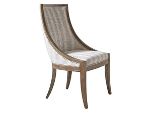 Lexington Chamberlain Dining Chair – Luxurious Upholstered Seating With Custom Fabric Options For Stylish Homes   8001-12-43