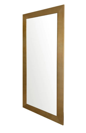 VIG Furniture Dandy Modern Gold Floor Mirror — 71" Freestanding Stainless Steel Frame, Light-Enhancing Full-Length Accent VGGM-MI-1305A-GOLD