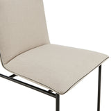 EuroStyle Ludivg Side Chair - Set of 2 Tan 80078TAN