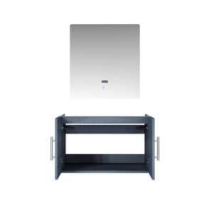 English Elm Dark Grey Bath Vanity 30 In. W With Illuminated Led Mirror – Modern, Compact & Ready To Install! B2731S00493
