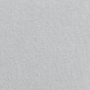 EuroStyle Ludvig Mid-Century Lounge Chair Wrap Around Back Gray Upholstery Matte Steel Base 80080LTGRY