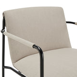 EuroStyle Ludvig Lounge Chair Tan 80080TAN