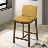 English Elm Ashcroft Furniture - Shannon Counter Chair In Dark Yellow Velvet