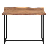 !nspire Jivin Desk Natural Natural/Black Solid Wood/Iron