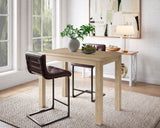 New Pacific Direct Tiburon 36" High Dining Table Drifted Sand 47 x 28 x 36