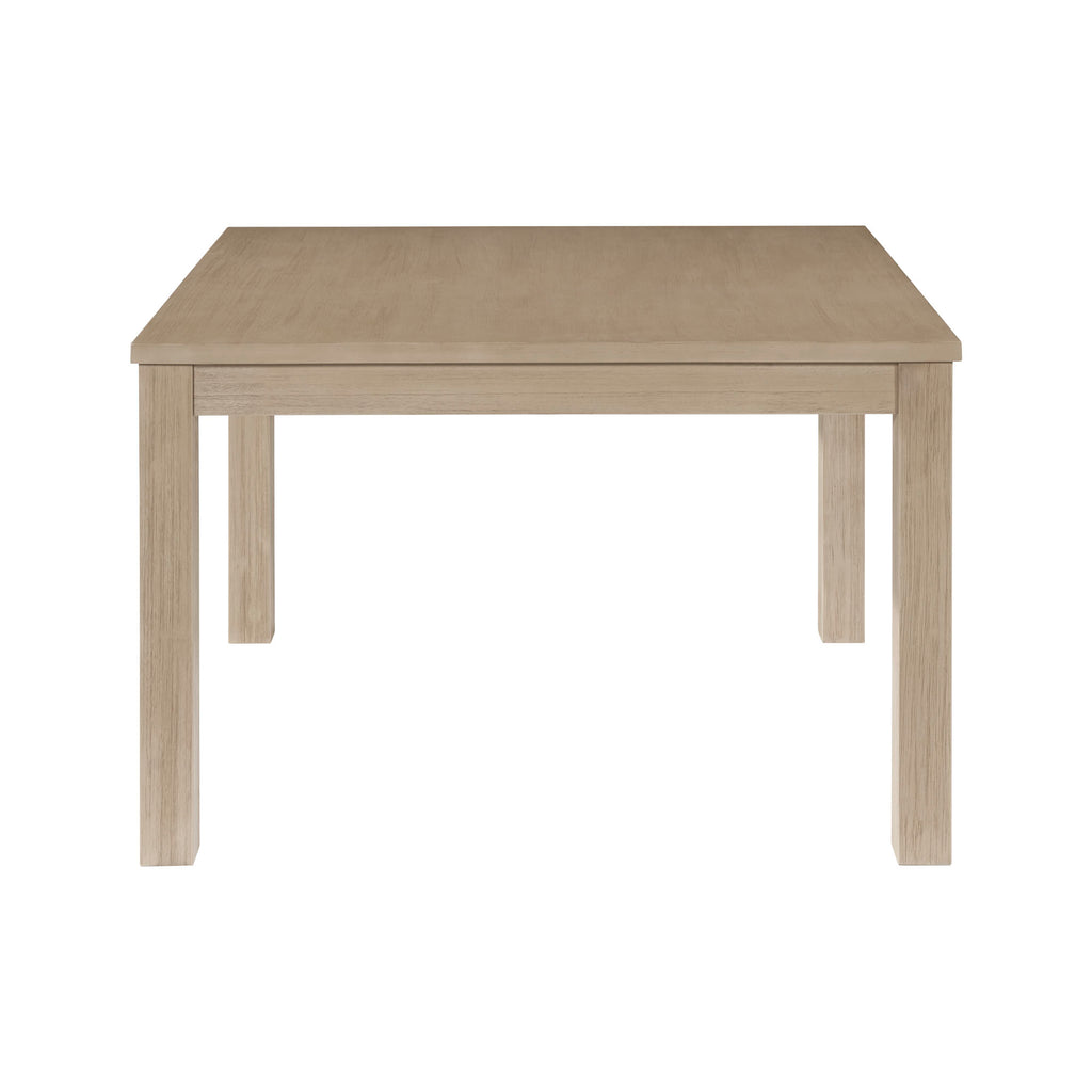 New Pacific Direct Tiburon Square Dining Table Drifted Sand 47 x 47 x 30