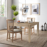 Tiburon Square Dining Table Drifted Sand, Beige 801047-DS New Pacific Direct