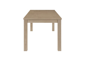 New Pacific Direct Tiburon 71" Dining Table Drifted Sand, Beige , Solid Acacia Wood 801071-ds-npd