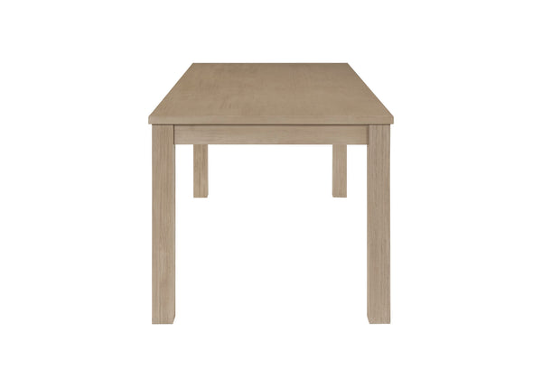 New Pacific Direct Tiburon 71" Dining Table Drifted Sand, Beige , Solid Acacia Wood 801071-ds-npd