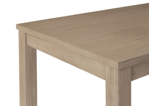 New Pacific Direct Tiburon 71" Dining Table Drifted Sand, Beige , Solid Acacia Wood 801071-ds-npd