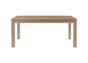 New Pacific Direct Tiburon 71" Modern Rustic Dining Table - Versatile Light Wood Design For Stylish Dining & Workspaces Drifted Sand  801071-ds-npd