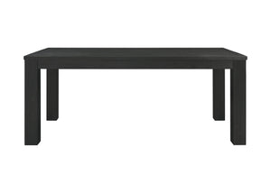 New Pacific Direct Bedford 75" Rustic Dining Table In Brushed Black - Versatile Solid Acacia For Any Decor Style Brushed Black  801075-433-npd