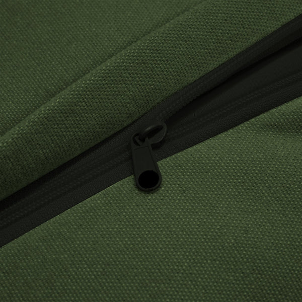 English Elm L-Shaped Slipcovered Sectional Sofa - Luxurious Chenille Couch With Convertible Ottoman & Pillows W3041S00052