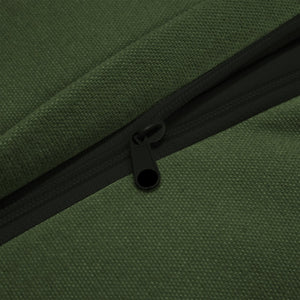 English Elm Slipcovered Sectional Sofa With Convertible Ottoman – Deep Chenille Couch, Elegant Design & Comfort W3041S00050-GIGA