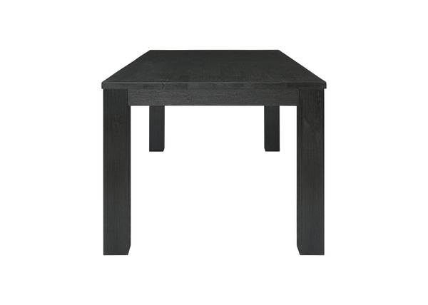 New Pacific Direct Bedford 79” Dining Table In Brushed Black - Elegant Solid Acacia With 20" Extension For Versatile Dining Brushed Black  801179-433-npd