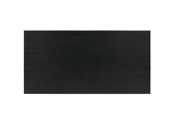 New Pacific Direct Bedford 79” Dining Table In Brushed Black - Elegant Solid Acacia With 20" Extension For Versatile Dining Brushed Black  801179-433-npd