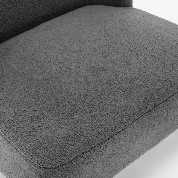 Comfort Pointe Vesper Boucle Accent Chair Grey