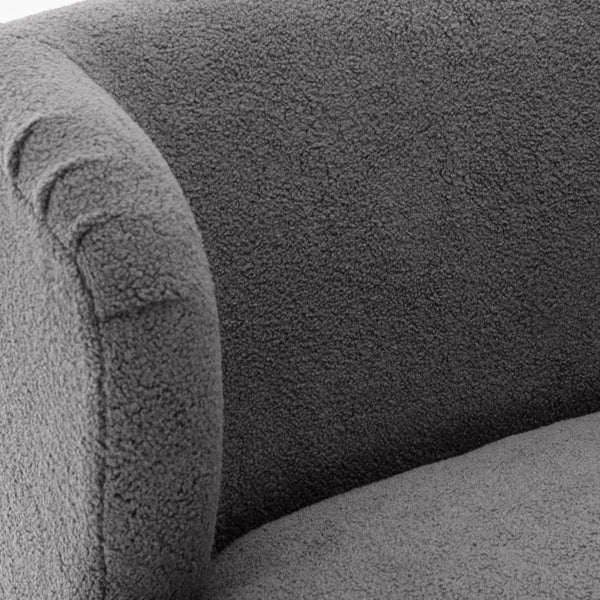 Comfort Pointe Vesper Boucle Accent Chair Grey