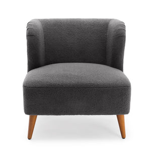 Comfort Pointe Vesper Boucle Accent Chair Grey