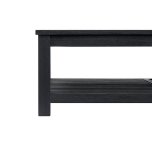 New Pacific Direct Tiburon Coffee Table - Modern Acacia Wood Design In Sleek Brushed Black Finish For Stylish Living Rooms Alto Black  801214-434-npd