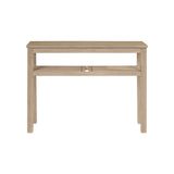 New Pacific Direct Tiburon Console Table w/ Shelf Drifted Sand 43 x 13 x 31