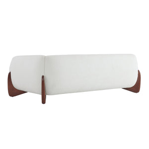 English Elm Christopher Knight Home® - 82Inches Oversized Boucle Sherpa Sofa - Cozy Contemporary Seating, Deep Cushions & Natural Wood Feet N771P205090M_N771P205091M