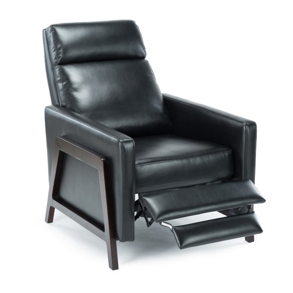 Comfort Pointe Maxton Push Back Recliner Black 