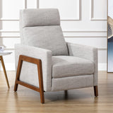 Comfort Pointe Veneto Push Back Recliner in Performance Fabric Sea Oat