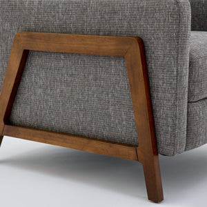 Comfort Pointe Veneto Push Back Recliner in Performance Fabric Ashen Grey