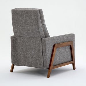 Comfort Pointe Veneto Push Back Recliner in Performance Fabric Ashen Grey