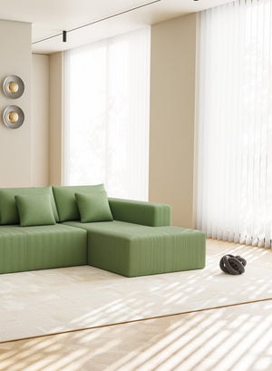 English Elm New Arrival Corduroy U Shaped Sectional Sofa Couch - Reversible, Spacious, Plush Comfort! W1765S00119-GIGA