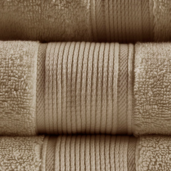 English Elm Ultra-Soft Cotton Bath Sheet Set 34x68 Inch 2-Pack - Plush, Highly Absorbent Towels for Home Spa Comfort taupe 14.5 L x 10.5 W x 9.25 H B035P294213