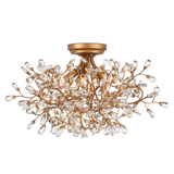 Crystal Bud Semi-Flush Mount