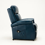 Comfort Pointe Lehman Navy Blue Traditional Lift Chair Navy Blue