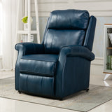 Comfort Pointe Lehman Navy Blue Traditional Lift Chair Navy Blue