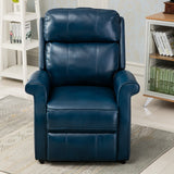 Comfort Pointe Lehman Navy Blue Traditional Lift Chair Navy Blue