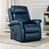 Comfort Pointe Lehman Navy Blue Traditional Lift Chair Navy Blue