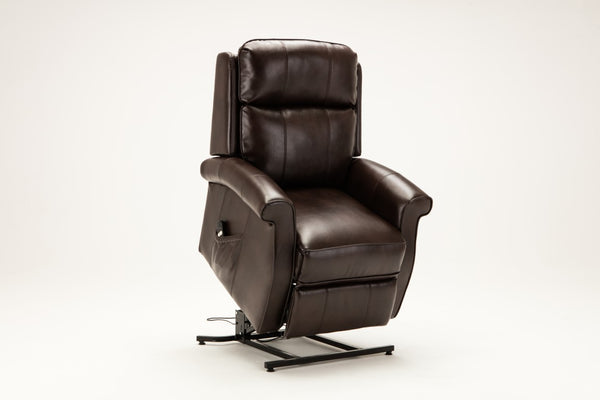 Comfort Pointe Lehman Brown Traditional Lift Chair Brown