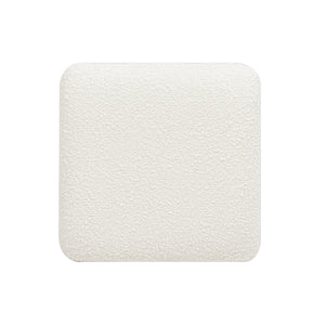 English Elm Jennifer Taylor Home - Lucia Handcrafted 25.5" Backless Boucle Counter Stool – Eco Resin Rattan Frame, Ivory White Comfort B2719P238395