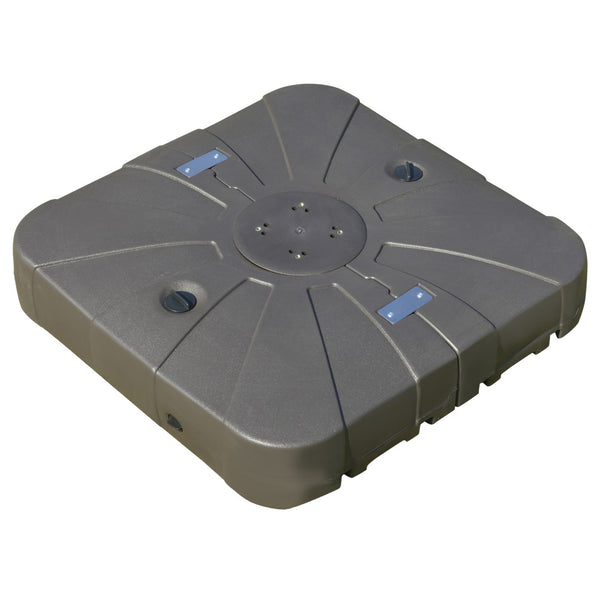 English Elm Outsunny Heavy-Duty Square Cantilever Umbrella Base With Wheels, 330 Lb Capacity For Easy Movement W2225P249705-GIGA