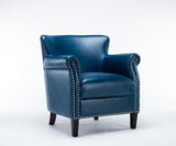 Holly Navy Blue Club Chair
