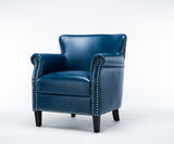 Comfort Pointe Holly Navy Blue Club Chair Navy Blue