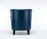 Comfort Pointe Holly Navy Blue Club Chair Navy Blue