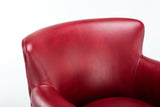 Comfort Pointe Holly Red Club Chair Red