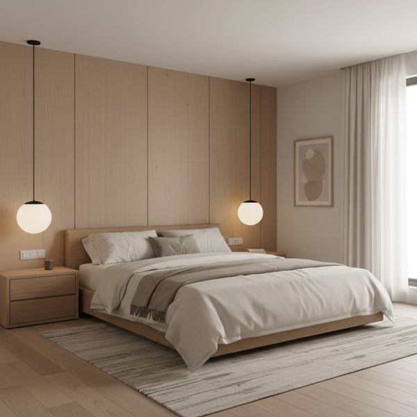 English Elm 10 Inch Etched Frosted Globe Led Pendant Light Dimmable for Kitchen or Hallway B370P399169