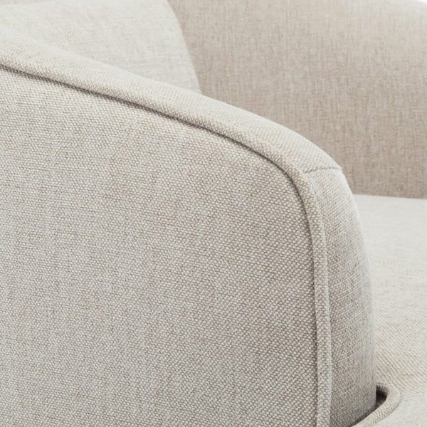 Comfort Pointe Fenton Upholstered Arm Chair Sea Oat