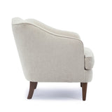 Comfort Pointe Fenton Upholstered Arm Chair Sea Oat