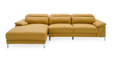 VIG Furniture Divani Casa Sura - Modern Camel Leather Left Facing Sectional Sofa VGBNS-1812-CML-LAF