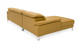 VIG Furniture Divani Casa Sura - Modern Camel Leather Left Facing Sectional Sofa VGBNS-1812-CML-LAF